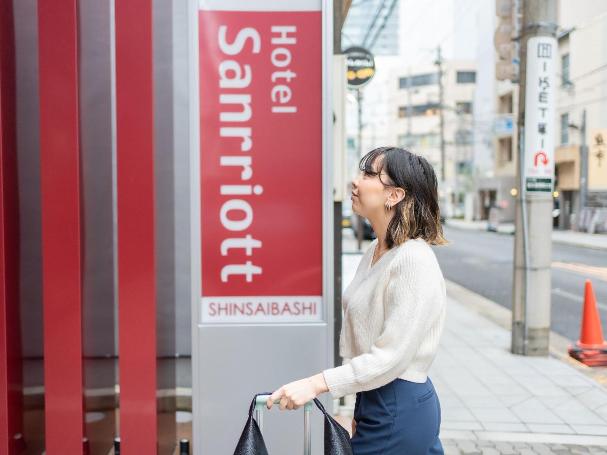 Hotel Sanrriott Shinsaibashi Οσάκα Εξωτερικό φωτογραφία